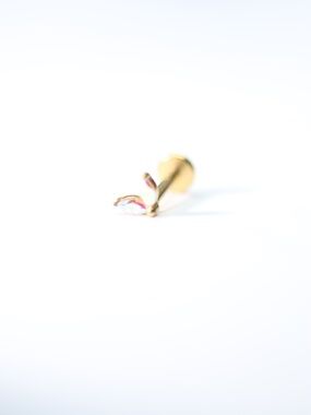 Soft Crystal Barbel Piercing Ear Piercing New !